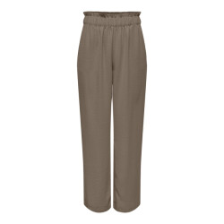 Jacqueline de Yong Jdydivya hw wide pants wvn taupe