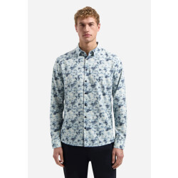 No Excess Heren overhemd 31430120 030 blue