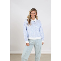 Nukus Nks02202 315 meave blouse embroidery offwhite/cloudy