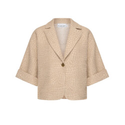 Helena Hart Blazer pien croco 7733 sand