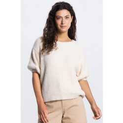 Jansen Amsterdam Manin ss26 trui 000097 cream