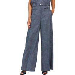 Aaiko Nore buttons denim vis 368