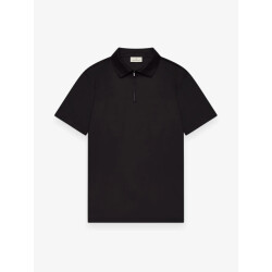 Valenza Supima polo zip collar s/s