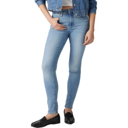 Levi's 721 high rise skinny blue wave light
