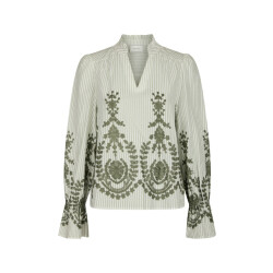 Neo Noir amara stripe emb 1633 723 dusty green