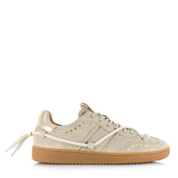 DWRS Label Dwrs poona studs sand lage sneakers dames