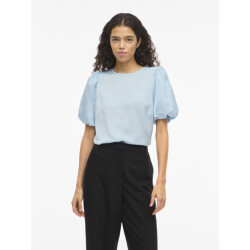 Vila Viellette 2/4 satin puff top noos