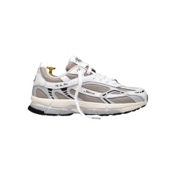 Mercer Amsterdam The re-run white silver sneakers me261002