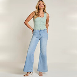 Para Mi Jeans scotty-used sky