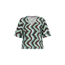 Studio Anneloes Chantou zigzag top dessin