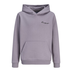 Jack & Jones Jcodust script sweat hood sa26 jnr mauve