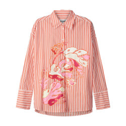 Pom Amsterdam Blouse lange mouw sp9503