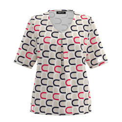 Frank Walder Blouse korte mouw nos716430