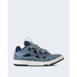 Lanvin Heren curb sneakers bicolor
