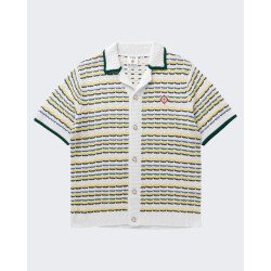 Casablanca Heren tuck stitch shirt