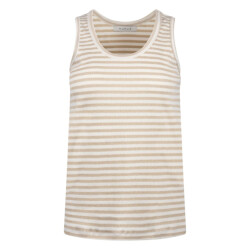 Nukus Steffie singlet lurex zand dessin