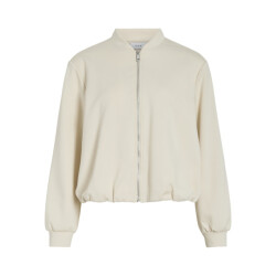 Vila Vianyera o-neck ls shacket ecru