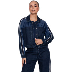 Geisha Jeansjacket dark blue denim