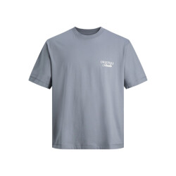 Jack & Jones jornorrebro typo tee ss crew neck n 12282898 tradewinds
