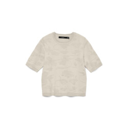 Vero Moda vmvista 2/4 o-neck pullover boo 10340131 birch