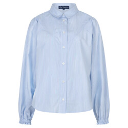 Red Button Blouse lange mouw srb4839 victoria