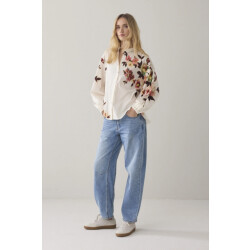 Summum 2s60-12379 blouse faded flower