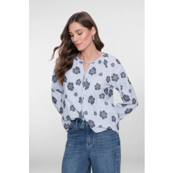 Geisha 63213-20 top blue flowers