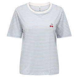 Only Onlhappy life s/s emb top jrs