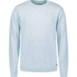 No Excess Pullover crewneck slub with linen sky