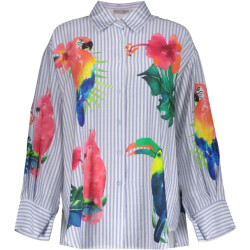 Geisha Blouse light blue