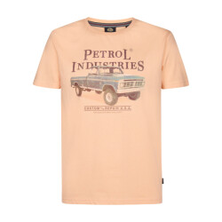 Petrol Industries Heren shirt m-1060-tsr601 2125 tropical orange