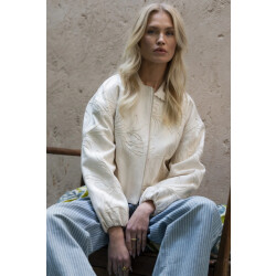 Geisha 65022-10 718 jacket embroidery ecru