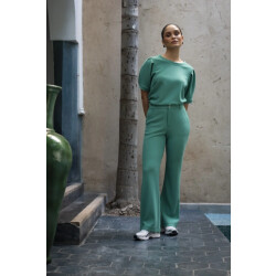 Geisha 61110-21 515 pants comfy emerald