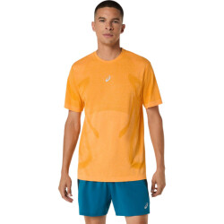 Asics road seamless ss top hardloop t-shirt korte mouw zomer heren -