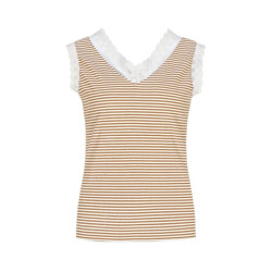 G-Maxx Top talitha-kint camel offwhite
