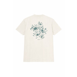 Genti Tee back print flower off
