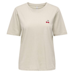 Only Onlhappy life s/s emb top jrs