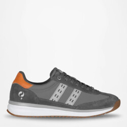Q1905 Sneaker boston pro antraciet/ grijs/ oranje