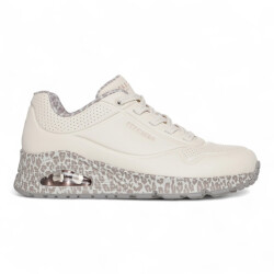 Skechers Uno safari time 1552/whld white leopard