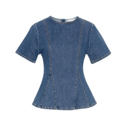 Moss Copenhagen Blouse korte mouw 19770 turig