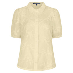 Red Button Blouse korte mouw srb4826 victoria