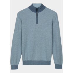 Baileys Half zip pullover 1/2 zip 2-tone jacq 618450/645