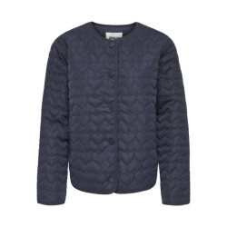 Only Onlheart life quilted jacket noos otw navy