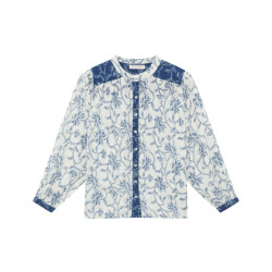 Maison Hotel Blouse lange mouw cleo