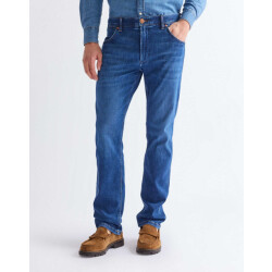 Wrangler Greensboro heren regular straight-fit jeans dandelion summer