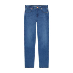 Wrangler Greensboro heren regular-fit jeans olympia