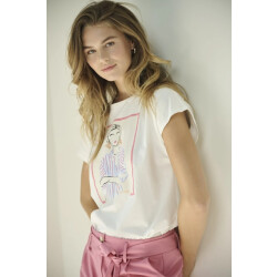 Rino & Pelle Nanouk.7002622 rino&pelle t-shirt with print snow white illustration