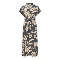 Jacqueline de Yong troya life s/l midi dress wvn di 15347216 phantom