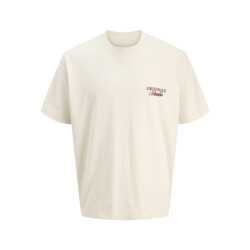 Jack & Jones Jornorrebro typo tee ss crew neck noos off-white