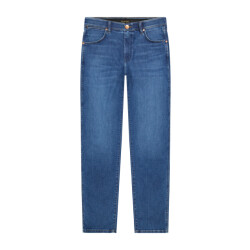 Wrangler Larston heren slim-fit jeans dandelion summer
